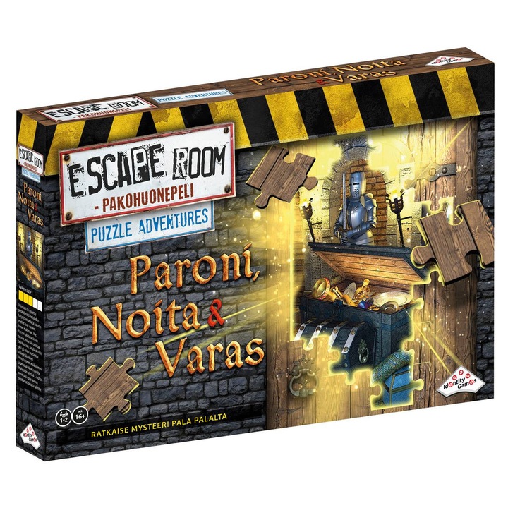Puzzle Escape Room Avansat, B2X, 16+, finn