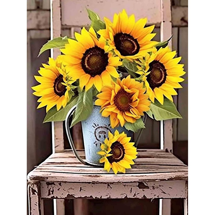 Set de pictura cu diamante 5D, 30x40cm, panza HD, multicolor