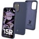 Husa din silicon Bizon Soft Case pentru OnePlus 15R, Albastru inchis