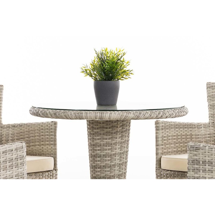 Átlátszó akril D6 19 mm-es kockakészlet, 5 darab, többszínű