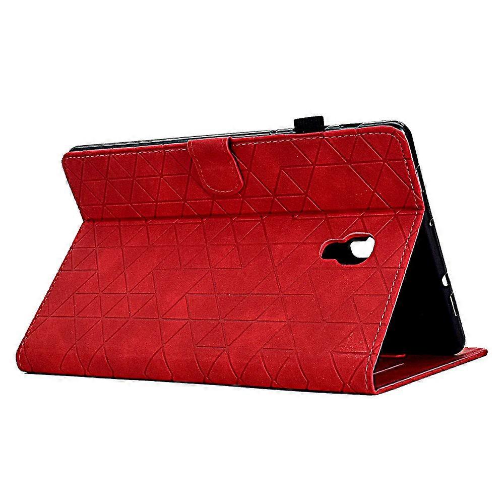 Husa tableta pentru Samsung Galaxy Tab A 10.5 (2018) T590 T595, protectie duala, culoare mov, cu slot pentru carduri