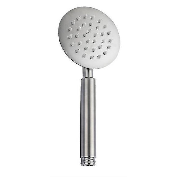 Coloana de dus cu bara reglabila, set de dus, inox, finisaj periat, montare pe perete