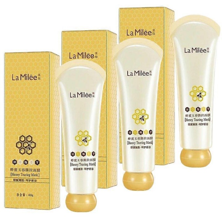 Set 3 Masti pentru Fata, Curatare Profunda, Controlul Uleiului, 60g