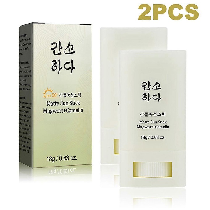 Stick solar mat, 18g, protectie SPF 50, 1/2 bucati, hidratant, pentru toate tipurile de piele