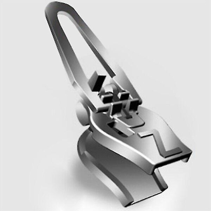 Cipzár javító készlet, 6 darab, fekete, kicsi, közepes és nagy méretek