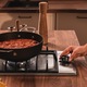 Вграден газов плот Cecotec, Bolero Squad G, 29 см, 1 WOK горелка 3.5 kW, чугунена решетка, въртящи се превключватели с електрическо запалване, безопасно изключване, лесен за почистване, елегантен дизайн, инокс