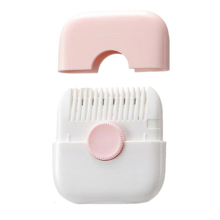 Pieptene de tuns breton, verde avocado, 6.5x7.5cm, set cu masina de tuns