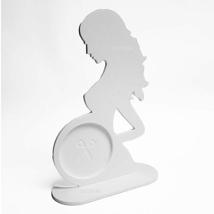 Rama ecografie personalizata, decoratiune pentru viitoare mamici, gravide, alb