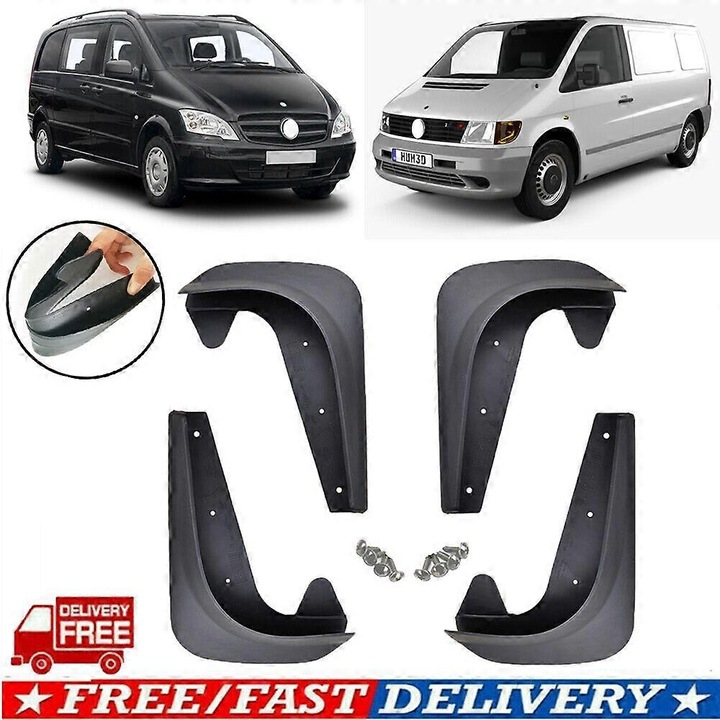 Калници XUKEY за Mercedes-Benz Vito W638/W639/W447, комплект, EVA пластмаса, персонализирани