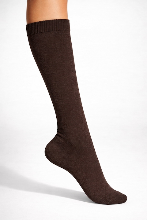 Sosete Glam Jaquard 1, Maro, 35-40