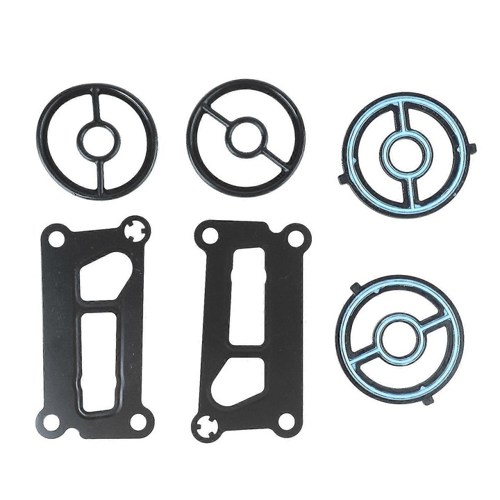 Olajhűtő tömítés készlet, kompatibilis Mazda 3, 5, 6, CX-7, PVC + vas, 2 darab