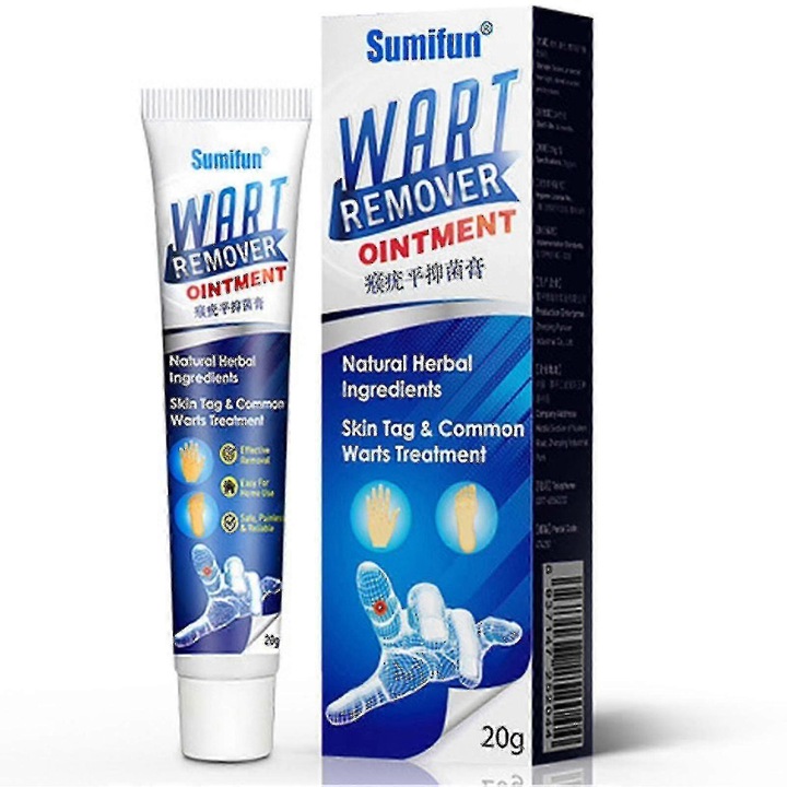 Szemölcseltávolító gél, 20g, kék, 14x4x2cm, 1 db-os készlet, Sumifun