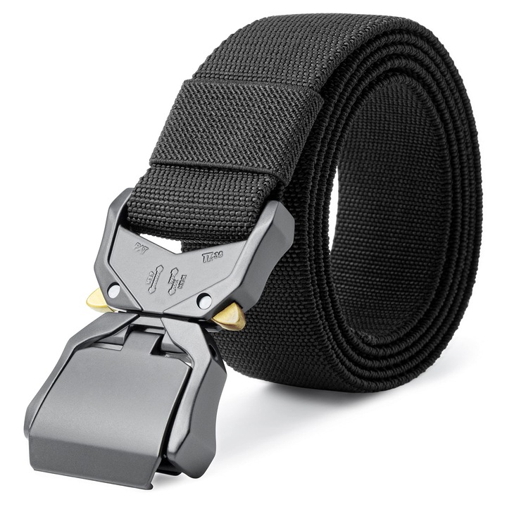 Taktikai öv, 3,8 cm-es nylon, gyorscsattal