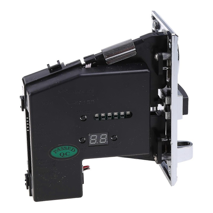 Acceptor programabil pentru monede, 95% precizie, plastic, 15-29mm