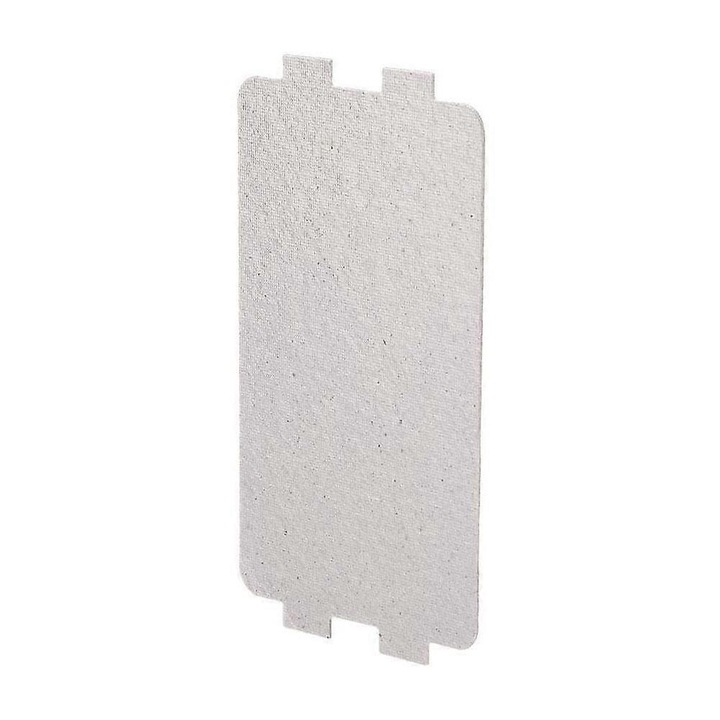 Placa ghid de unda pentru cuptor cu microunde / placuta din mica, izolanta, rezistenta la temperaturi inalte, alb, 11.6 x 6.5 cm, 1 buc