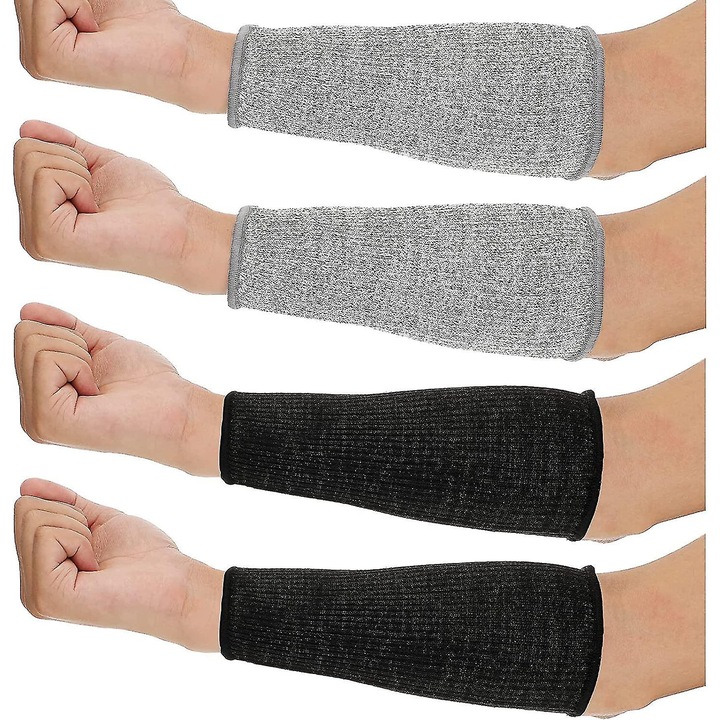 Set 4 perechi mansete de protectie pentru antebrate, multicolor, 22x16x1cm