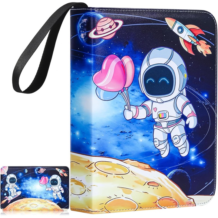 Албум за карти или картончета с 504 слота, съвместим с картончета 7 x 9 см, Размер 24 x 17.5 x 4.5 см