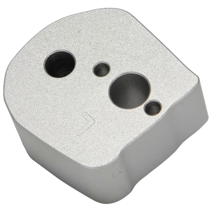 Inaltator ghidon motocicleta, 1 inch, aluminiu, argintiu, pentru FJR1300