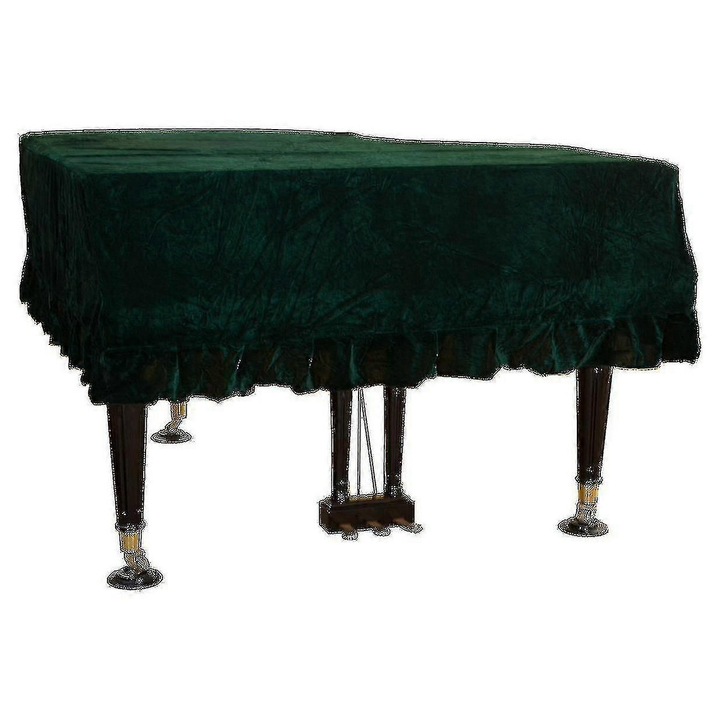 Husa pentru pian, antistatica, non-adeziva, verde, 170x180cm