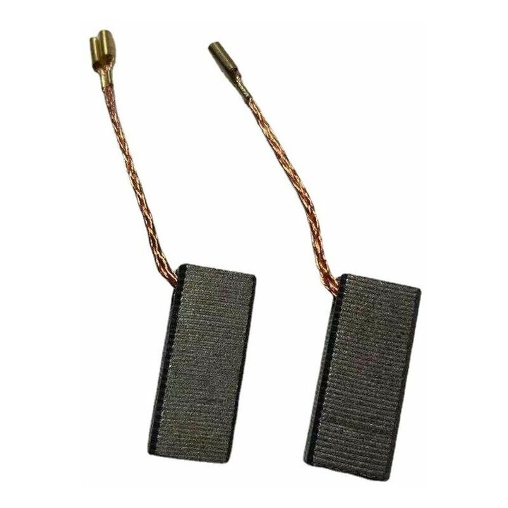 Perie carbon pentru unelte electrice, set 10 bucati, 6x10x23mm, negru
