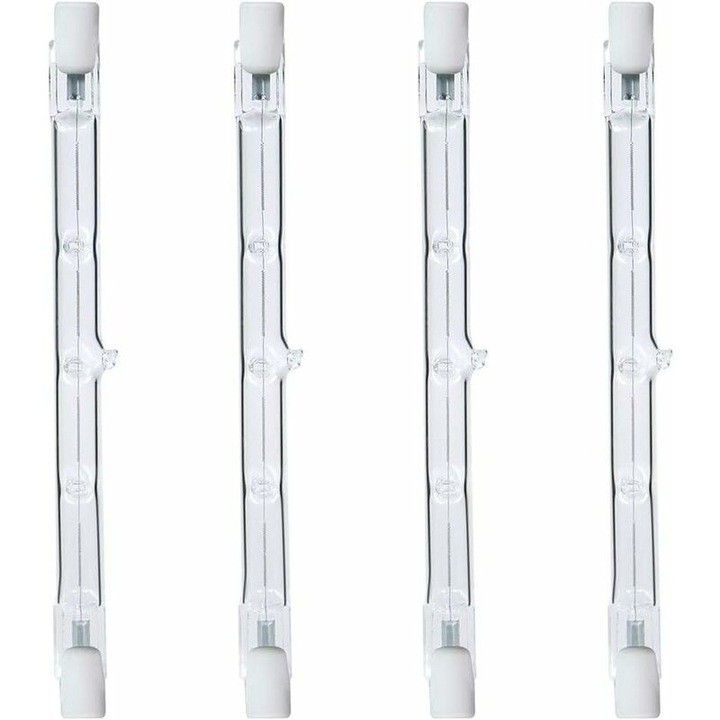 Set de 4 spoturi halogen R7s J118 160W, 2700K, 118mm