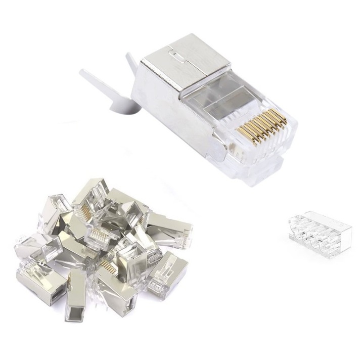 Set 10 mufe RJ45 Cat6 Cat7