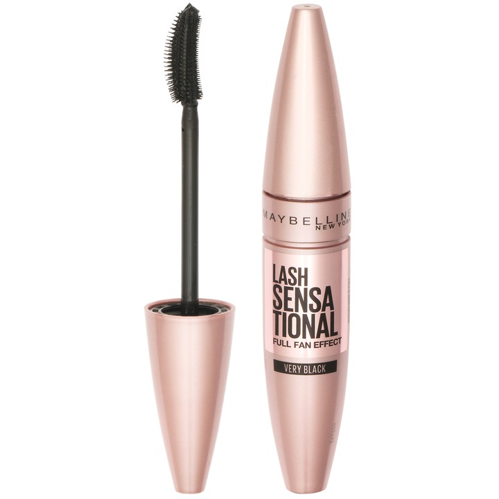 Maybelline New York Lash Sensational szempillaspirál, Fekete, 9.5 ml