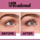 Maybelline New York Lash Sensational szempillaspirál, Fekete, 9.5 ml