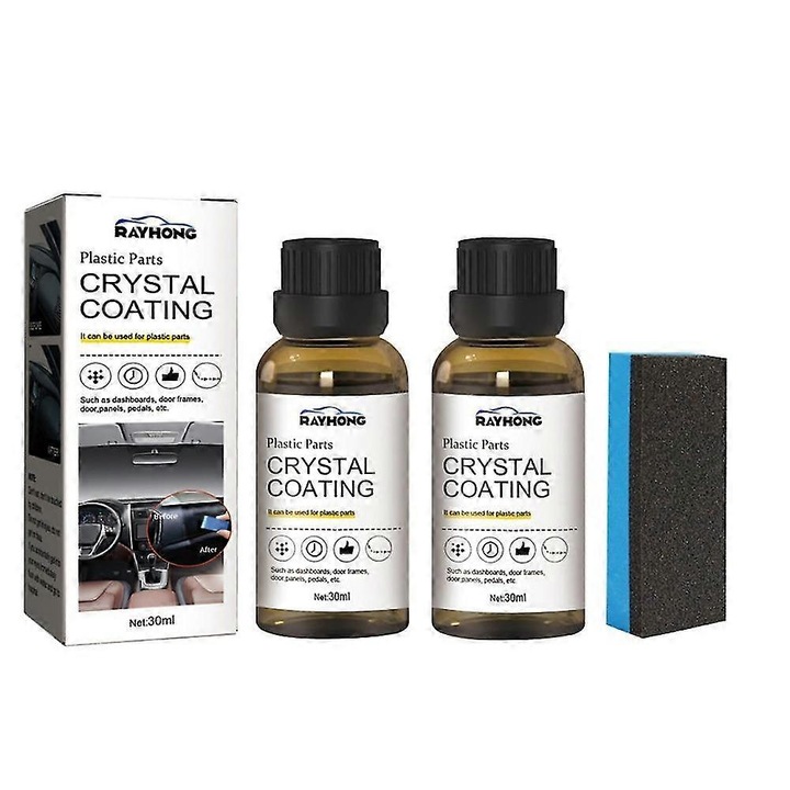 Autókozmetikai termékek, 30 ml-es, szivaccsal készlet, oxidáció és öregedés elleni védelem