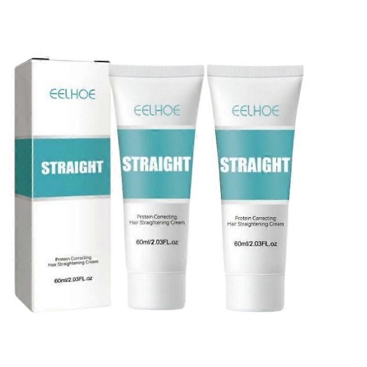 Set 2 Tratamente pentru Indreptarea Parului eelhoe, 60ml