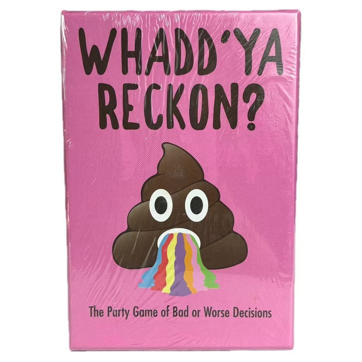 Jocuri de societate, set de carti interactive pentru adulti, 3-10 jucatori, multicolor, portabil