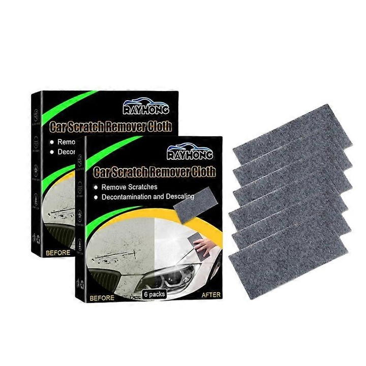 Set 12 bucati carpa de reparare zgarieturi auto, tehnologie nano, protectie vopsea, 35g
