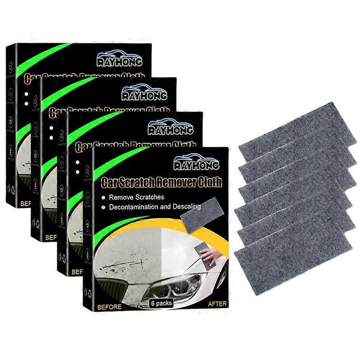 Set 24 bucati carpa de reparare zgarieturi auto, tehnologie nano, protectie vopsea, 35g