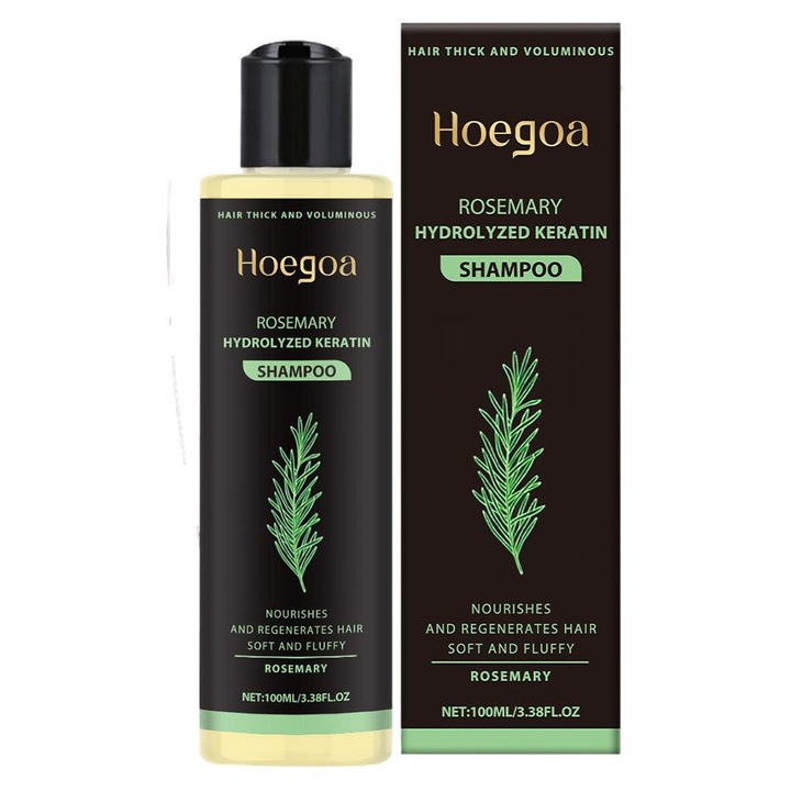 Sampon de par Hoegoa, extracte din plante, ingrosare, volum, 500g, set de 5 sticle