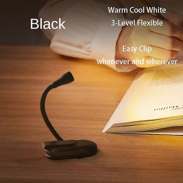 Veioza LED cu protectie pentru ochi, dimabila, forma patrata, incarcare USB, 7W, 3000-6500k