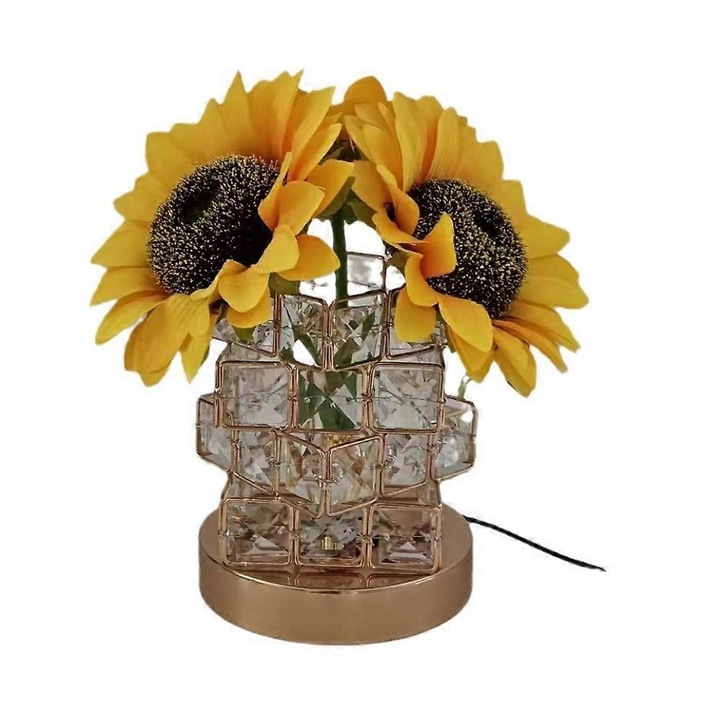 Veioza floarea sorelui, dimabila, USB