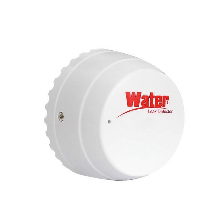 Detector de scurgeri de apa WiFi, senzor de inundatie, alarma, aplicatie Smart Life, 54x54x34mm, alb