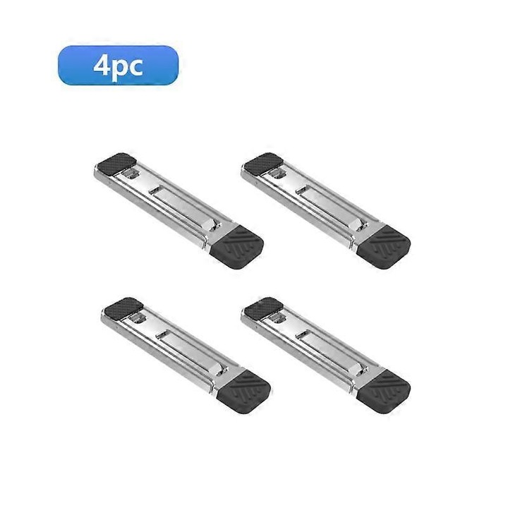 Suport laptop pliabil multifunctional, argintiu, 53.3x14.2x3.5mm, set de 4 bucati