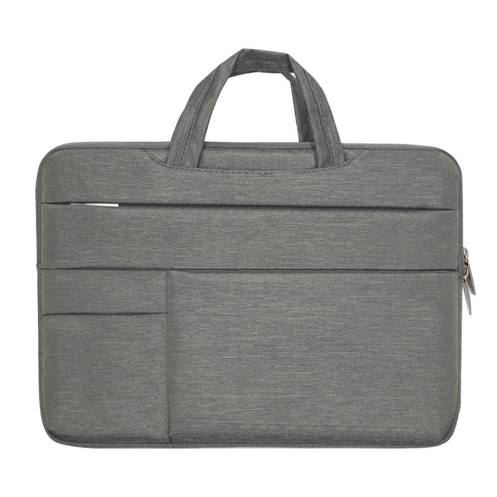 14 hüvelykes laptoptok, vízálló, fogantyúkkal, professzionális design, utazáshoz, rendszerező szett.
