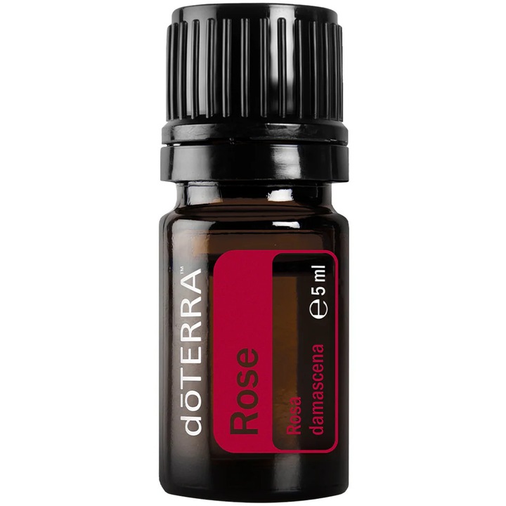 Ulei esențial, doTERRA, Rose, 5 ml, aromă de trandafir, utilizare topică