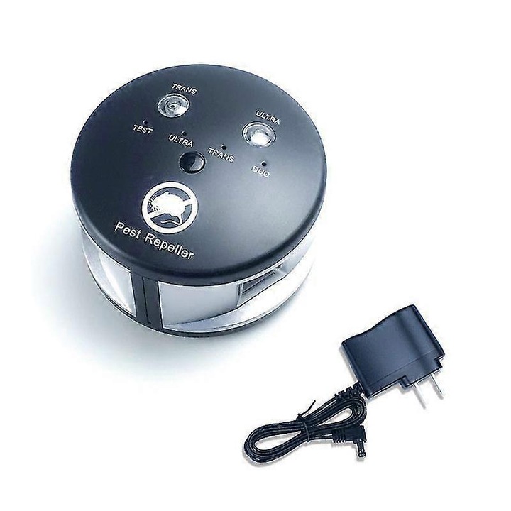 Repelent ultrasonic pentru rozatoare 3-in-1, MAGIC CAT, 25KHz-65KHz, ecologic, set