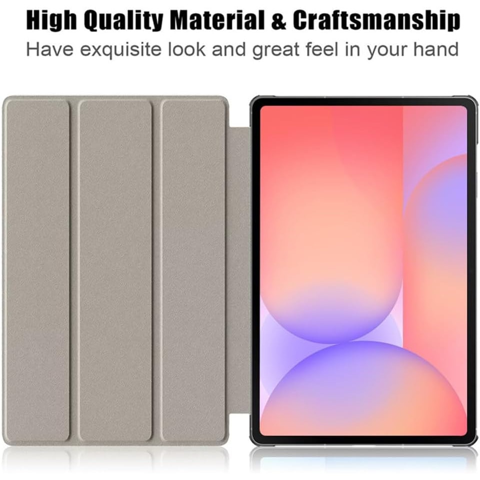 Husa pentru tableta Apple iPad Air 11" (M3 2025), Air 5, Air 4, (11/10.9 Inch), Protectie Completa, trifold, Abstract Green