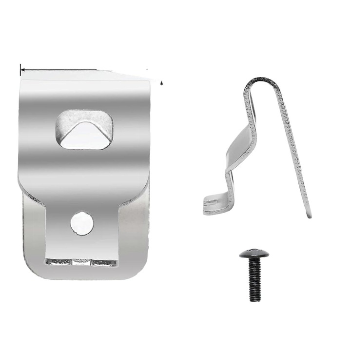 10 darabos szerszámrendező klipsz készlet, rozsdamentes acél, Dewalt kompatibilis