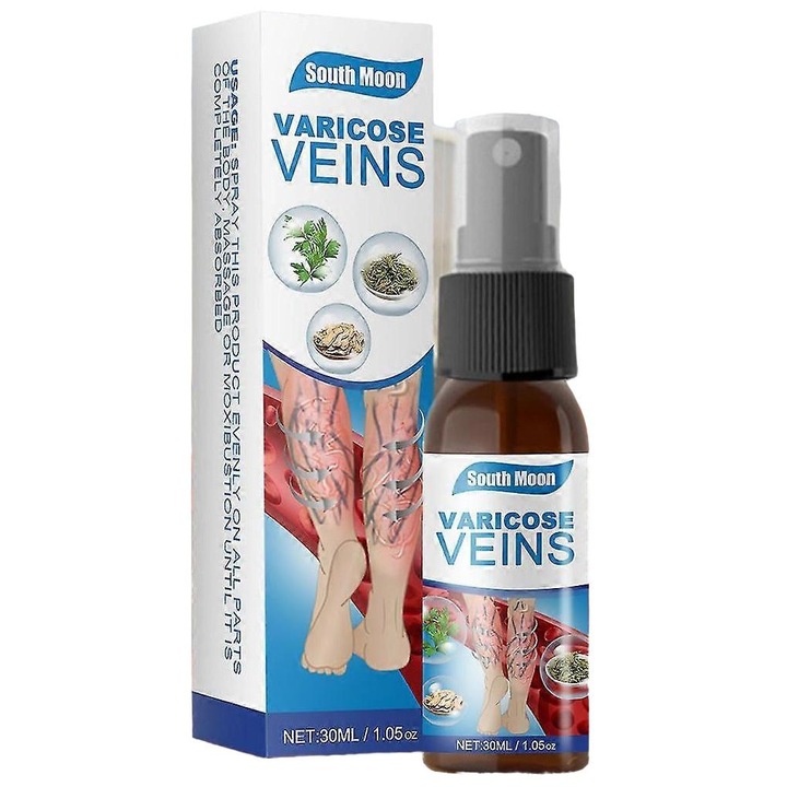 Élénkítő érspray 30 ml, South Moon, érduzzanatok kisimítására