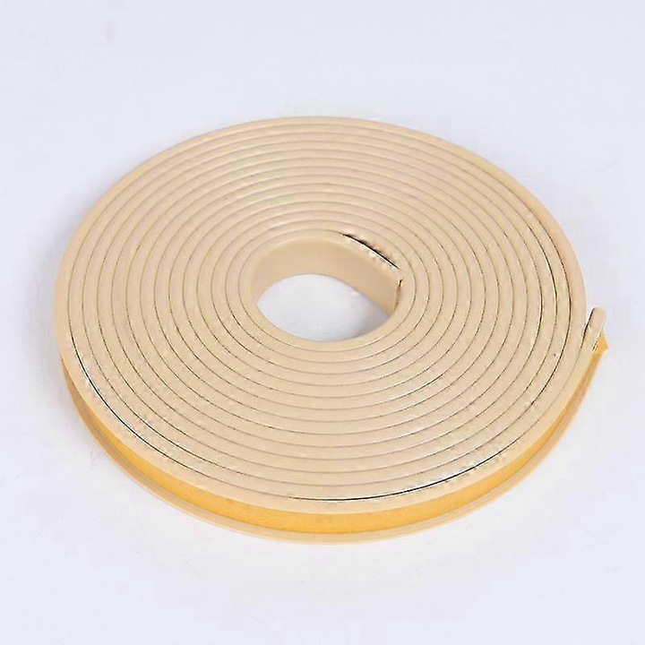 Banda adeziva U, 5m, 9-18mm, alb, negru, gri, maro, bej, albastru