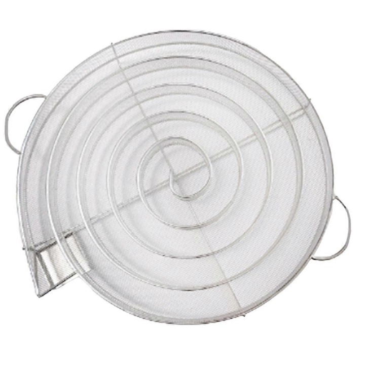 Placa fumatoare din inox, 30x35x4.5cm, pentru gratar, set 1 buc.