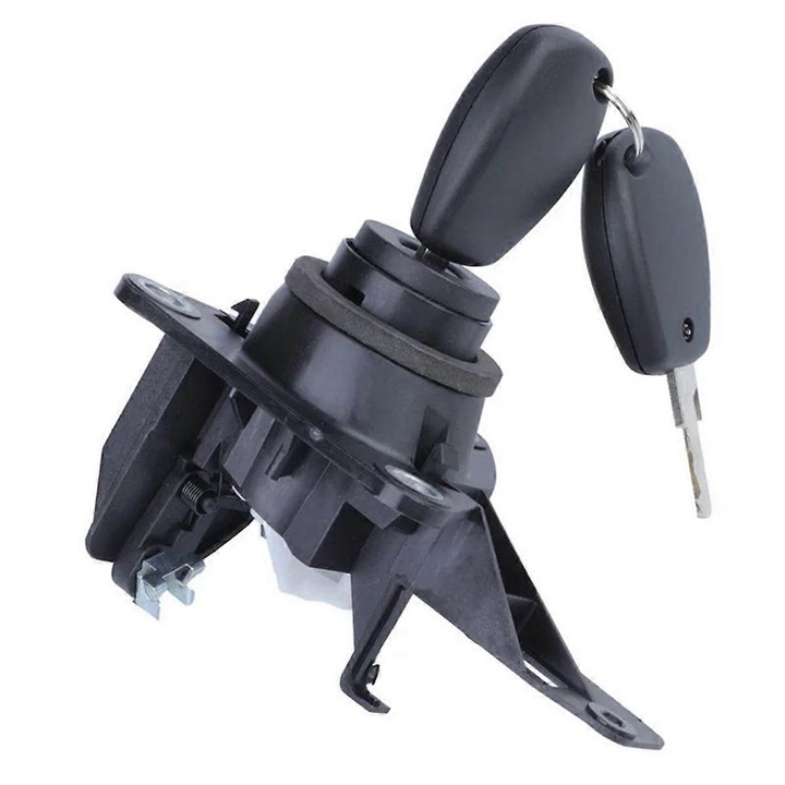 Incuietoare portbagaj set pentru Duster 2010-2018, neagra, metal + plastic