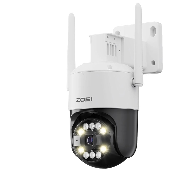 Camera de supraveghere, 8MP, noapte inteligenta, rezistenta la intemperii