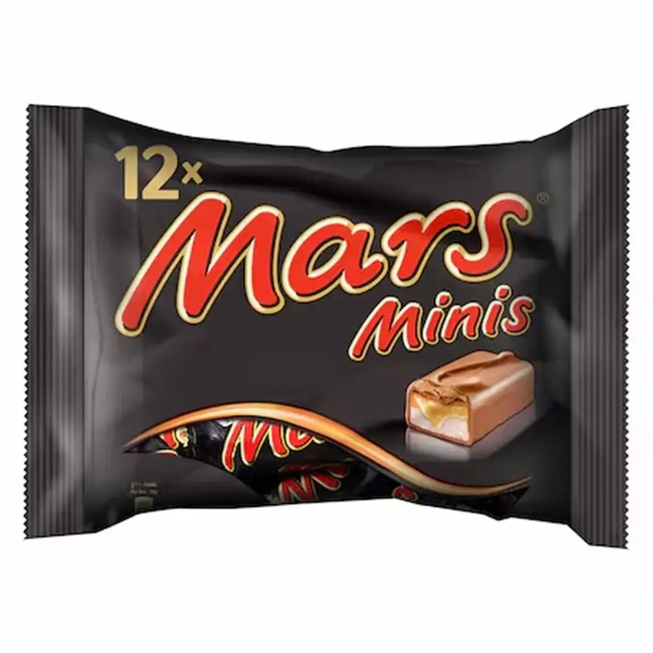 Bomboane de ciocolata, Mars Minis, 227 g, 12 bucati