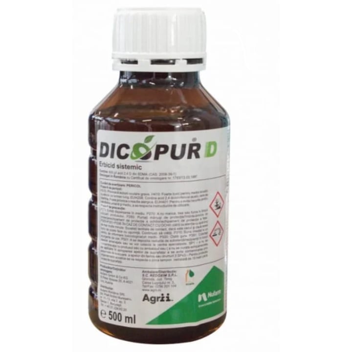 Solutie selectiva buruieni Dicopur D, Nufarm, 500 ml